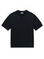 black mens knitted polo one dna