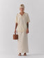 cream knit polo one dna