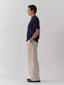 Lounge Pants Khaki w/ Black Pinstripe