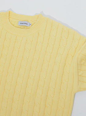 Cable Knit Sweater Butter