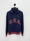 Vintage Ralph Lauren USA Quarter Zip