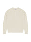 cream cable knit sweater cotton one dna