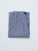 Navy Gingham Lounge Pants