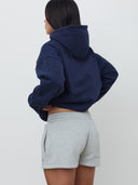 Michigan Script Hoodie in Navy - Pre-Order All Sizes