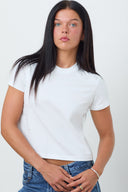 Jane 90's Fit Women's T-Shirt in White
