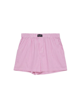 pink striped boxer shorts