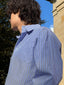 pinstripe button up shirt one dna