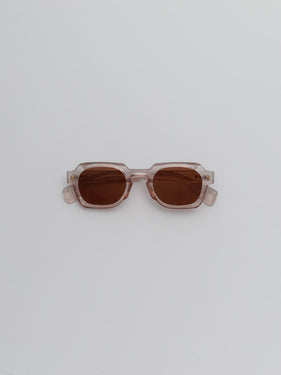 Hexagonal Sunglasses Rose