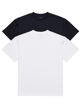 tshirt 2 pack black white