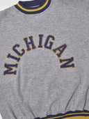 Vintage Michigan Heather Gray Crewneck Sweatshirt