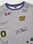 Vintage Polo Ralph Lauren Graphic Patch Crewneck Sweatshirt