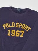 Vintage Polo Ralph Lauren Graphic Sweatshirt Navy