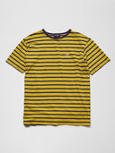 Vintage Polo Jeans Co. Yellow & Navy Striped Tee