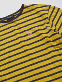 Vintage Polo Jeans Co. Yellow & Navy Striped Tee