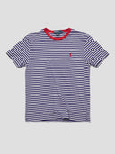 Vintage Polo Ralph Lauren Red White & Blue Striped Tee