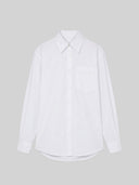white button up shirt in cotton poplin by one dna brand
